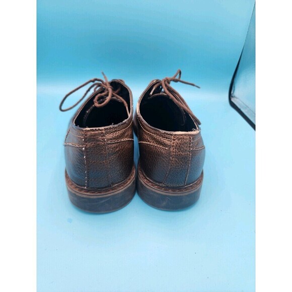 Robert Wayne Allentown Oxford Shoes Men's Size 9.5D Brown Leather Man-Made - Picture 4 of 7